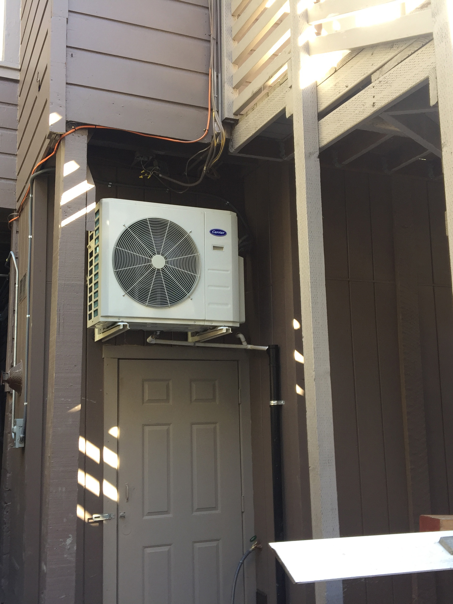 Single zone mini split heat pump system