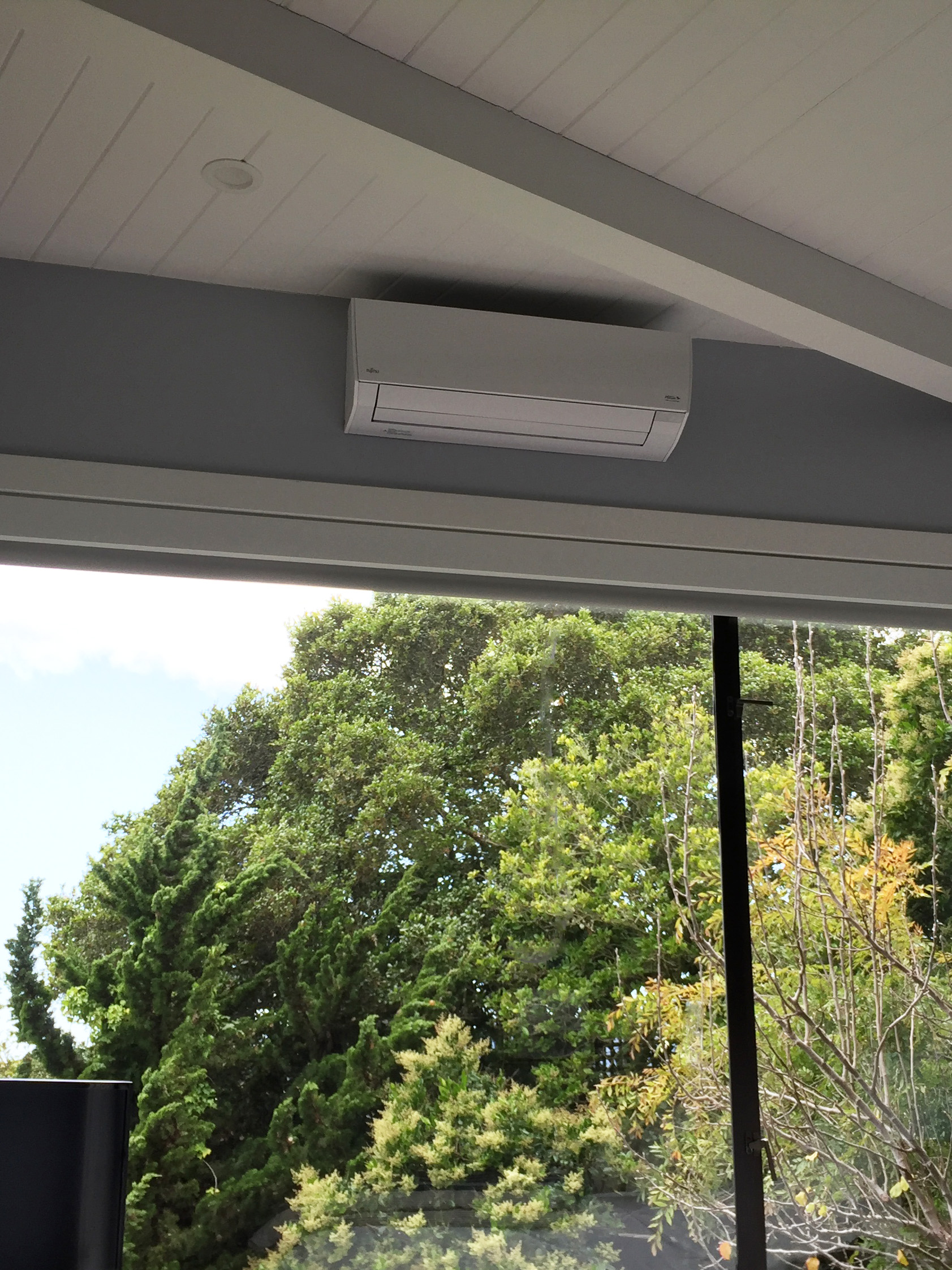 Three zone mini split system in house in Tiburon.